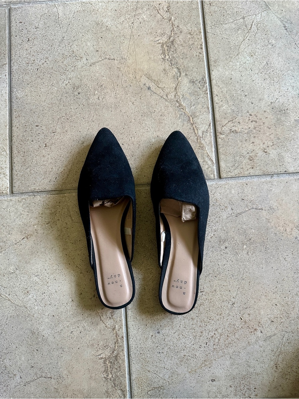 A New Day Faux Suede Mules